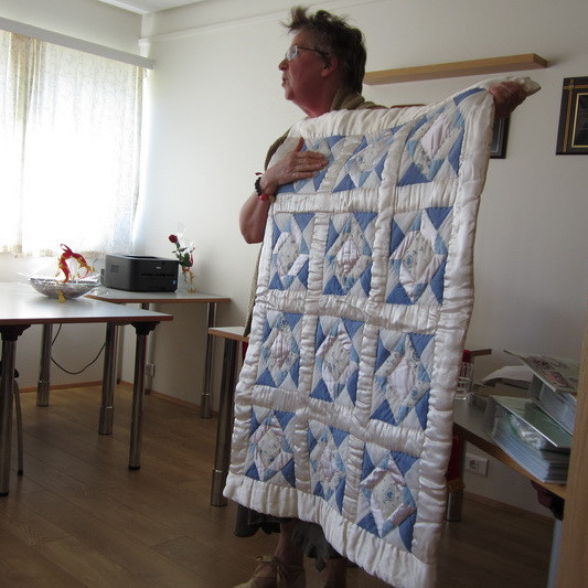 Eitt af verkum Rósu Eggertsdóttur