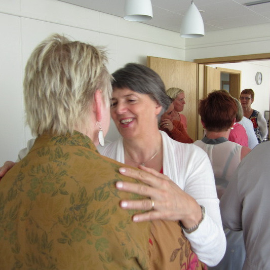 Rósa og Anna Guðmundsdóttir úr Mýdeild