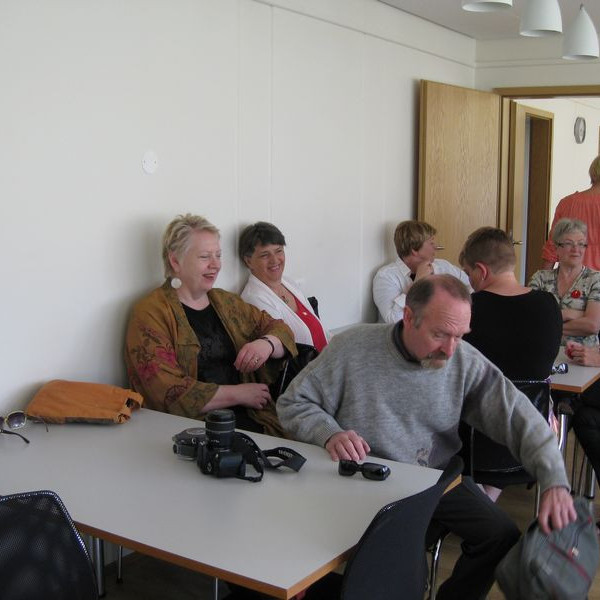 Heiðursgestur okkar Rósa Guðrún Eggertsdóttir og Gunnar Jónsson maður hennar.