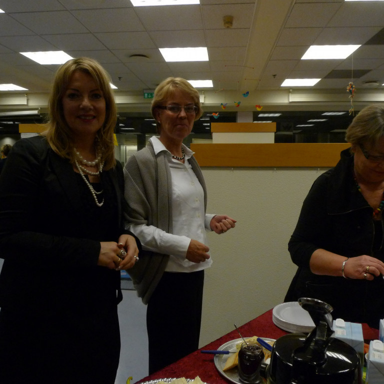 Svipmyndir af fundargestum