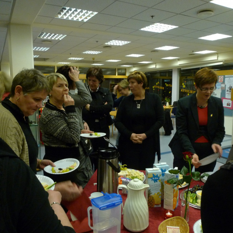 Svipmyndir af fundargestum