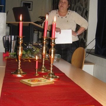 Kristín Hildur Ólafsdóttir flytur erindi um skapandi börn.