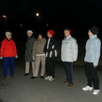 Hamingjusamur hópur.