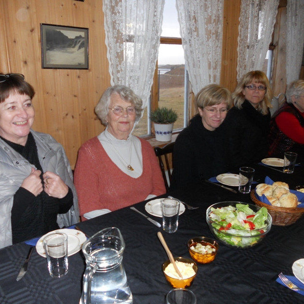 Ingibjörg Inga, Kristín, Jenna,Guðlaug og Helga