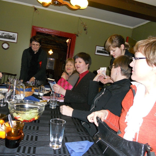 og Theodóra var sú heppna