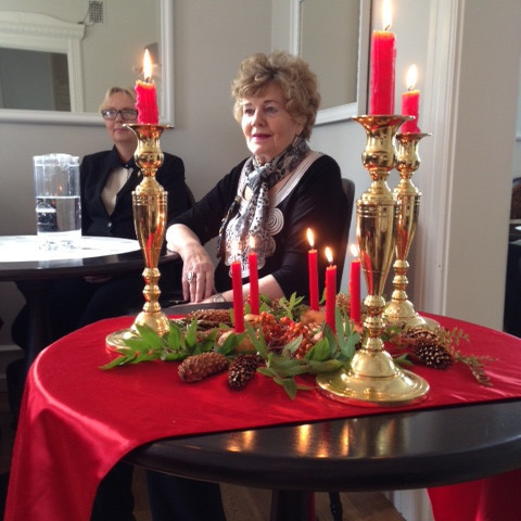 Áslaug á inntökufundinum í Hannesarholti 7. sept. 2013