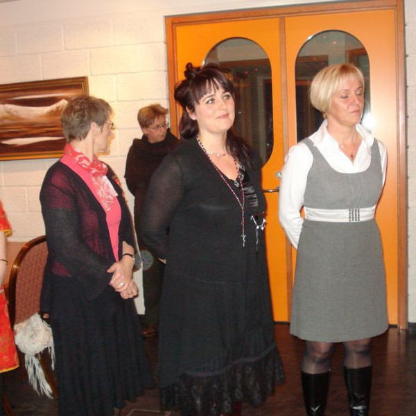 Tvær félagskonur teknar inn á jólafundi