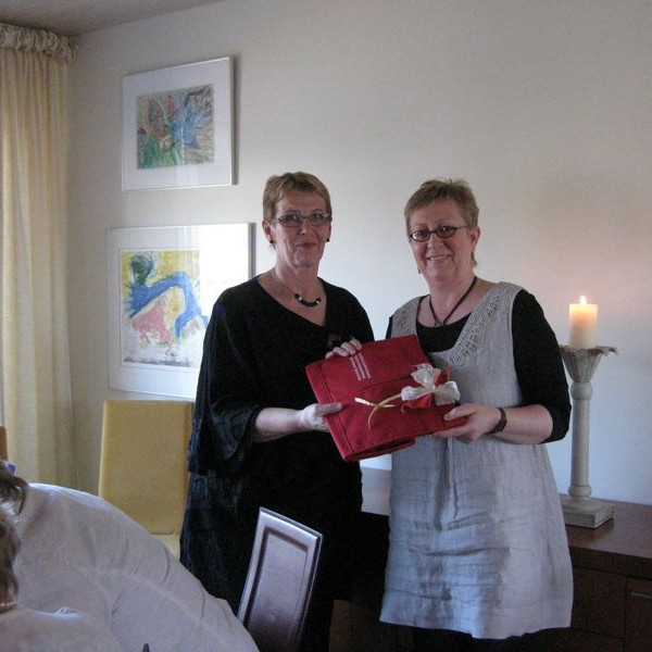 Magga var fimmtug í maí