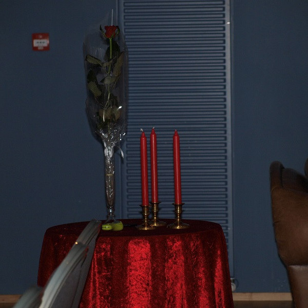 Allt tilbúið fyrir fundinn sem haldinn var í Stapanum