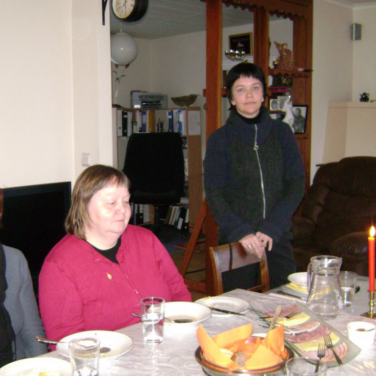 Kristjana Guðmundsdóttir leikskólakennari var með erindi um fagmensku í kennslu.