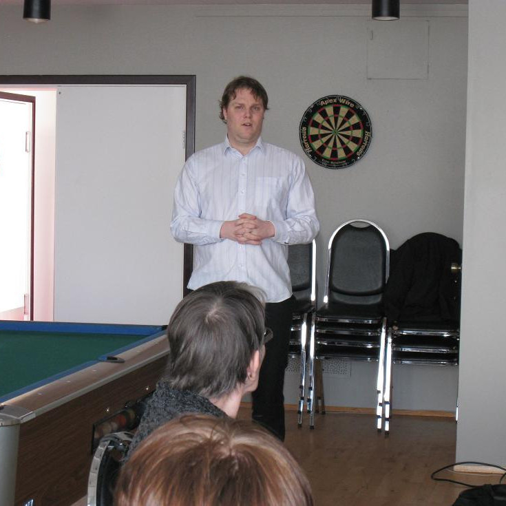 gestur_fundarins_elvar_jonsson_flytur_erindi_um_myrina