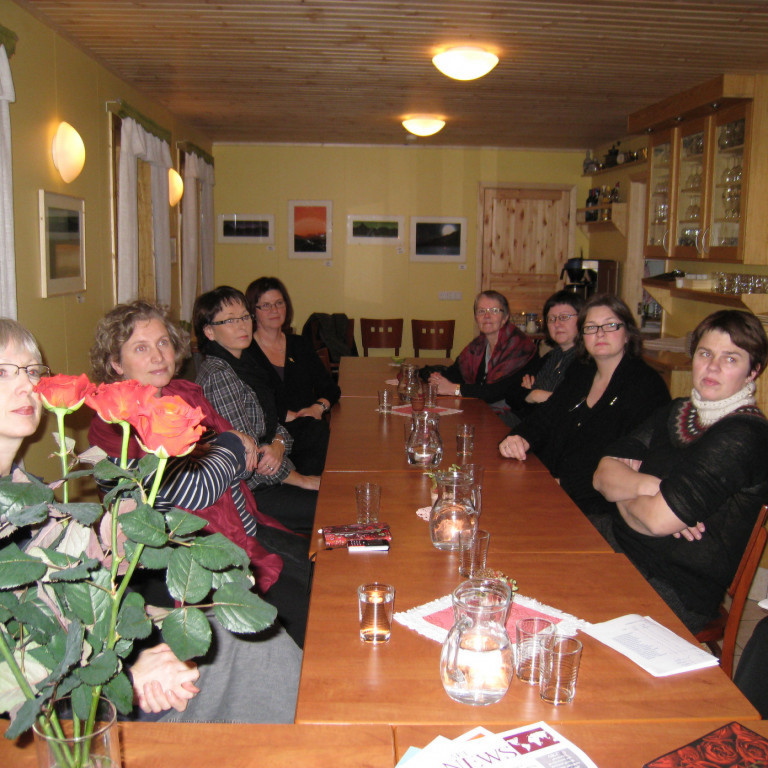 Zetasystur og gestur