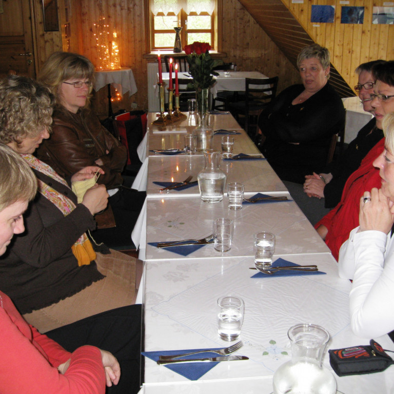 Frá aðalfundi deildarinnar á Kaffi Nielsen á Egilsstöðum 31. maí 2008.