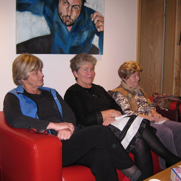 Beðið eftir að fjörið byrji...