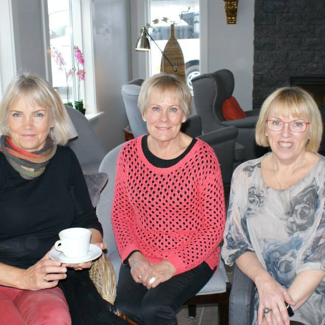 Erna, Björg og Guðrún.