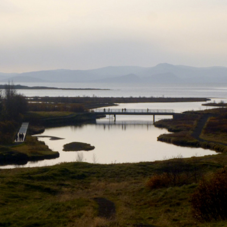 Mikil mengun frá eldgosinu í Holuhrauni.
