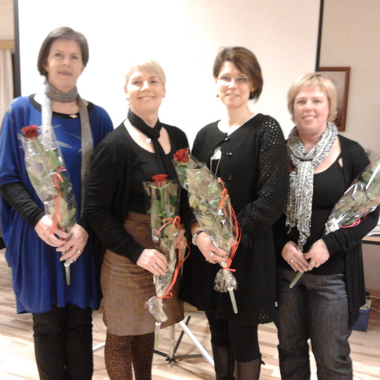 Stjórn 2012-2014: Gyða, Inga María, Elín Rut og Kristín