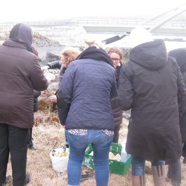 Nestispása í Mjóafirði við Ísafjarðardjúp. Betasystur ansi kuldalegar :-)