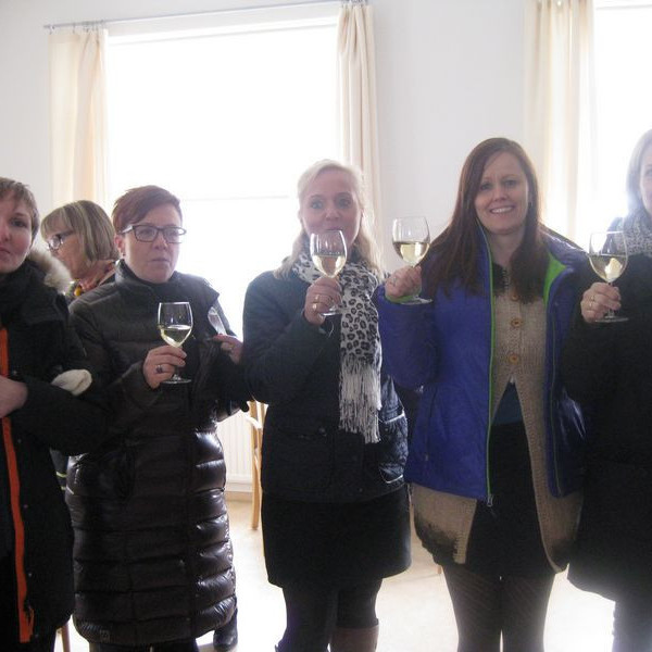 Iotadeildin stóð fyrir móttöku í Safnahúsinu á Ísafirði.