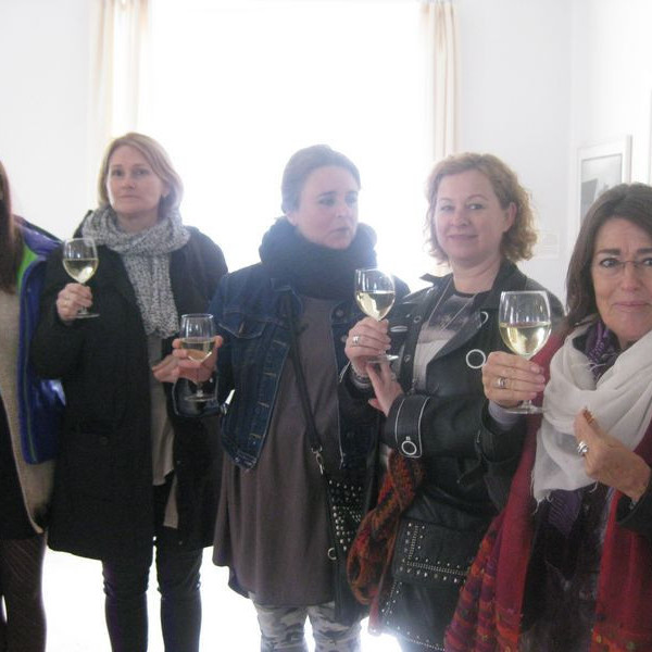 Iotadeildin stóð fyrir móttöku í Safnahúsinu á Ísafirði.