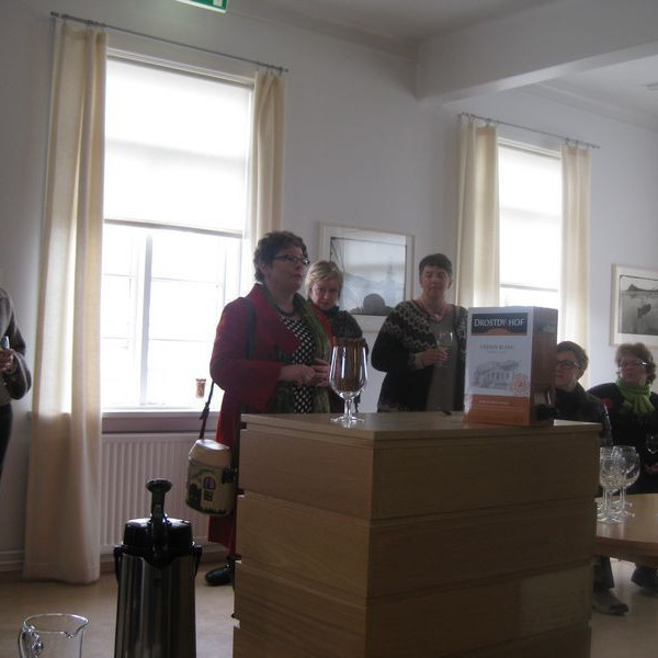 Iotadeildin stóð fyrir móttöku í Safnahúsinu á Ísafirði.