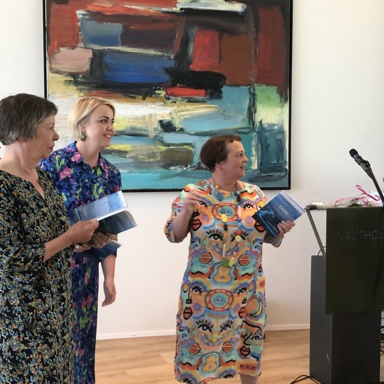 Hildur Skarphéðinsdóttir, Hrefna Sigurjónsdóttir og Edda Pétursdóttir