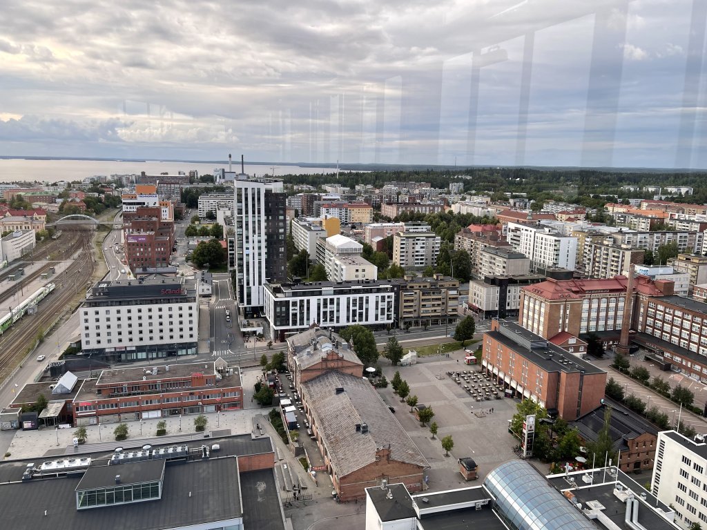 Horft yfir Tampere