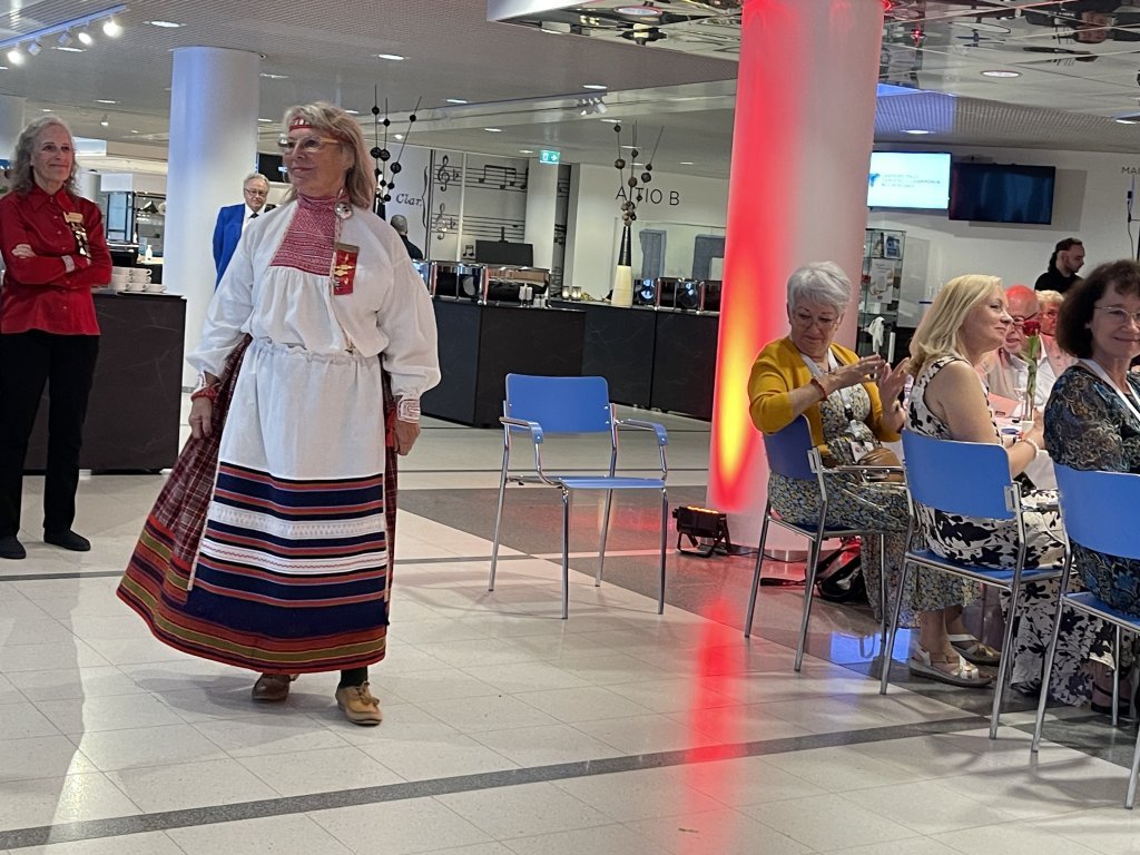 Skemmtiatriði á Grand dinner