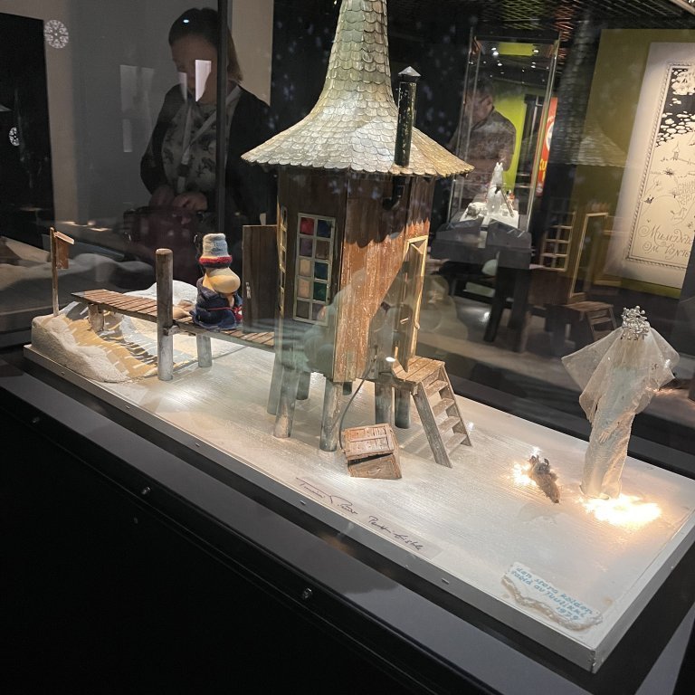 Á Múmínsafninu í Tampere