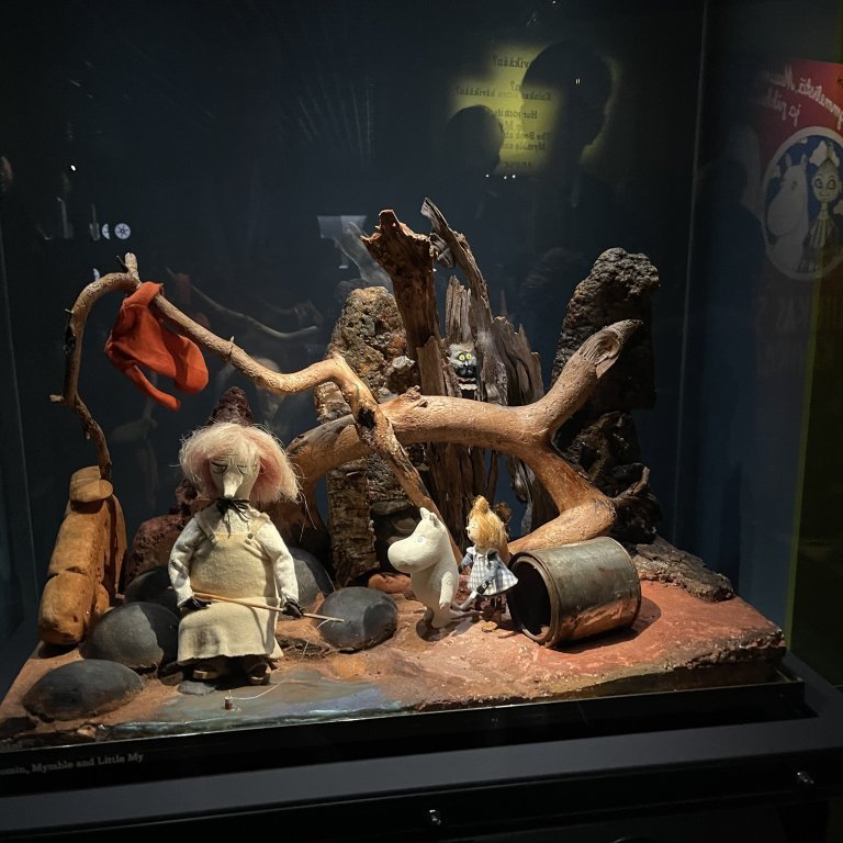 Á Múmínsafninu í Tampere