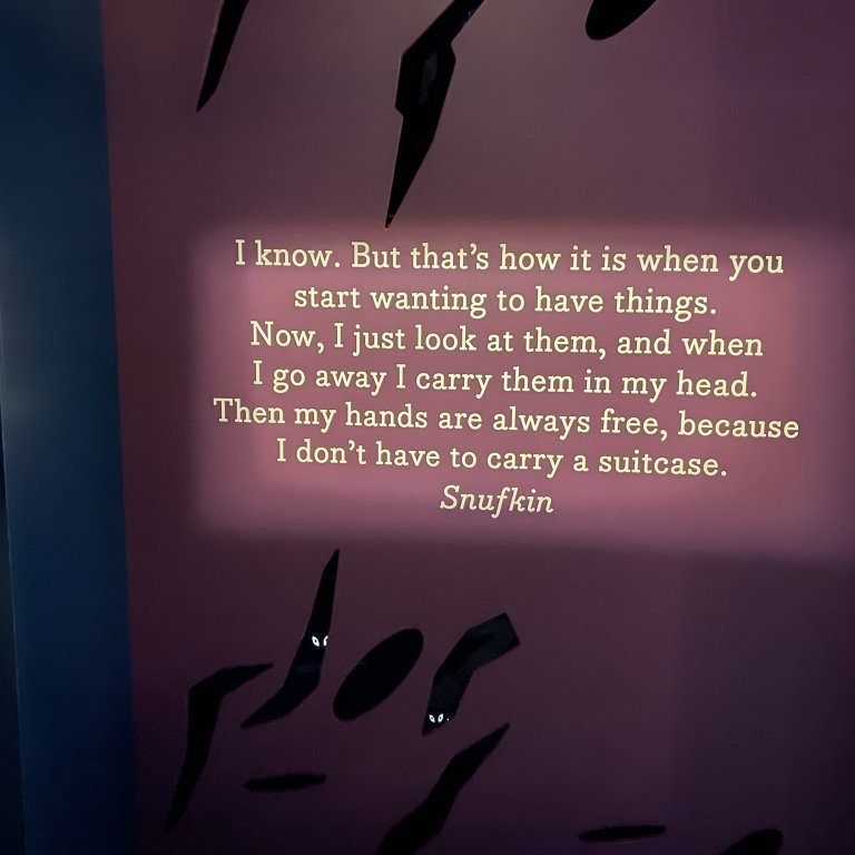 Á Múmínsafninu í Tampere