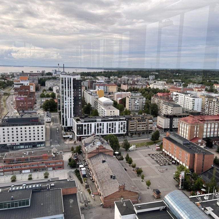 Horft yfir Tampere