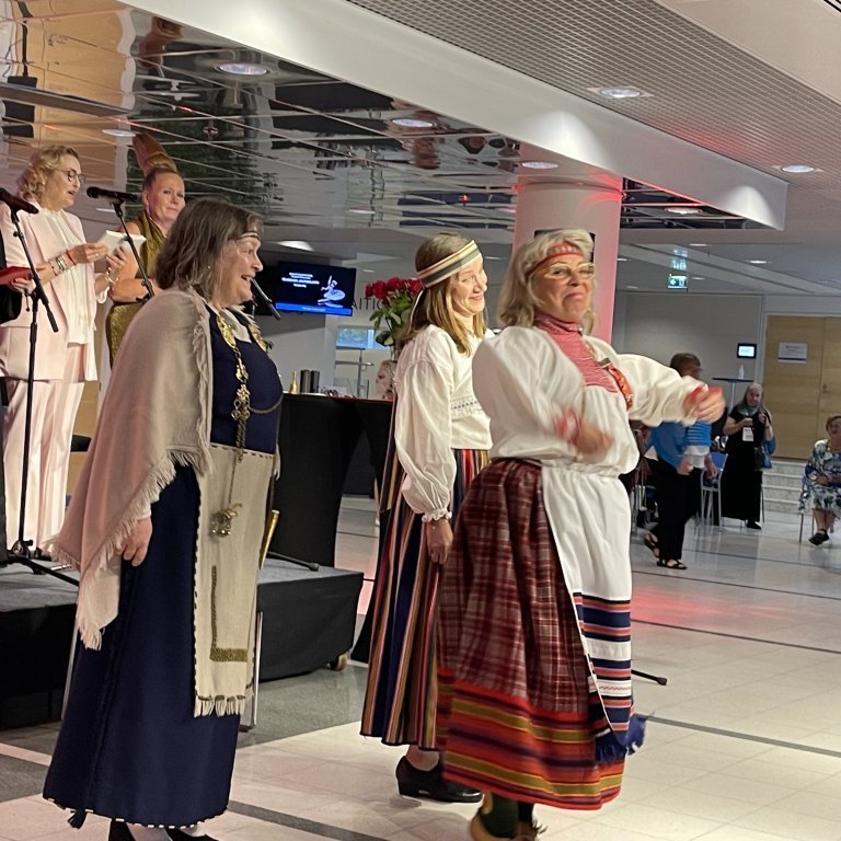 Skemmtiatriði á Grand dinner