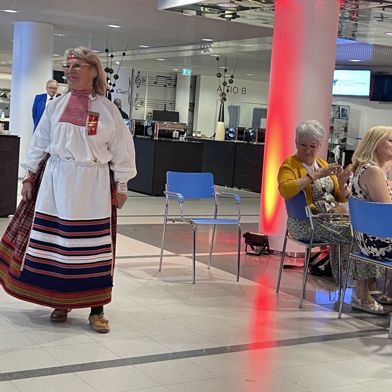 Skemmtiatriði á Grand dinner