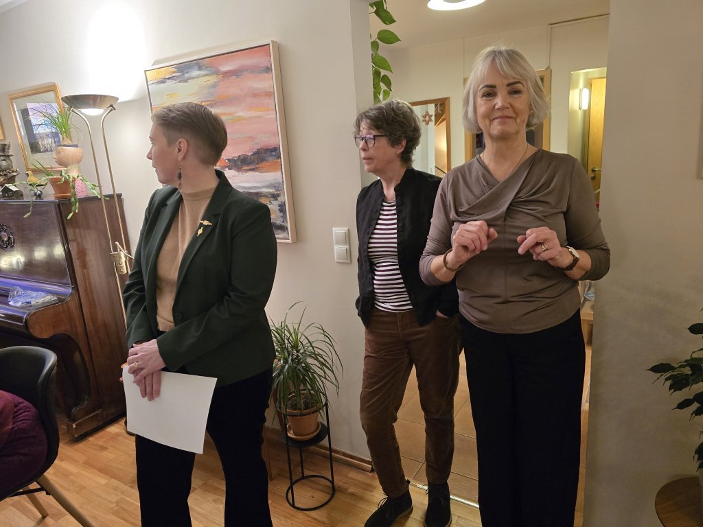 Bókafundurinn alveg að hefjast.