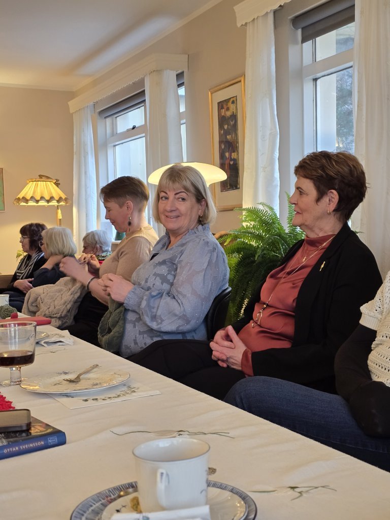 Alltaf notalegt að vera saman.