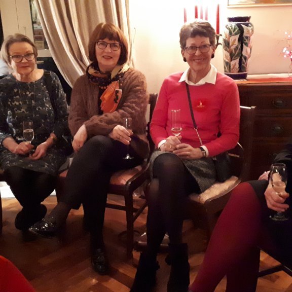 Svana Friðriksdóttir, Hrefna Þórarinsdóttir, Björg Eiríksdóttir, Guðný Helgadóttir og Árný Elíasdóttir