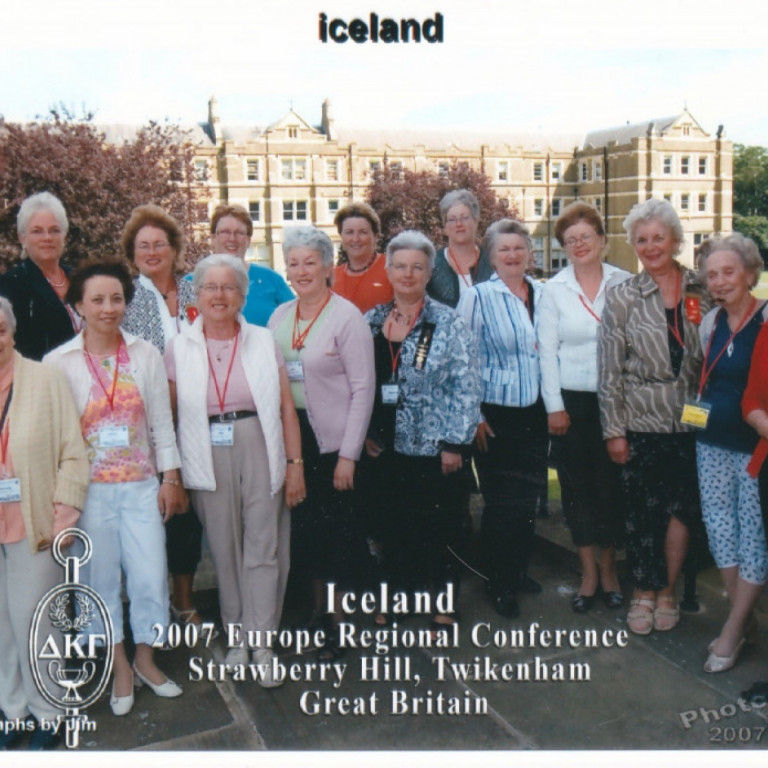 Íslensku þátttakendurnir.