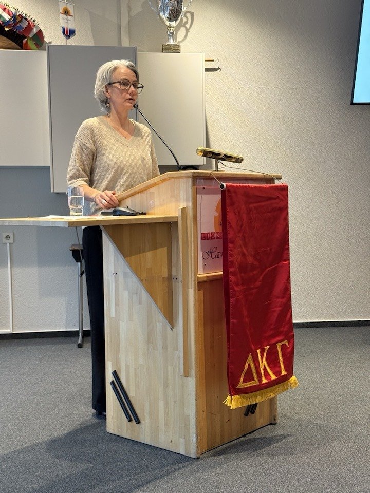 Aníta Jónsdóttir flytur erindi sitt 