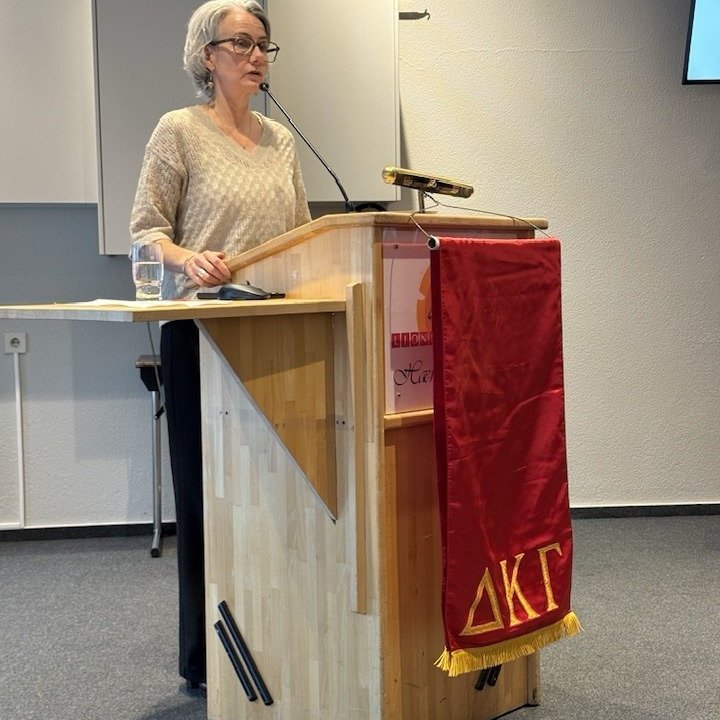 Aníta Jónsdóttir flytur erindi sitt