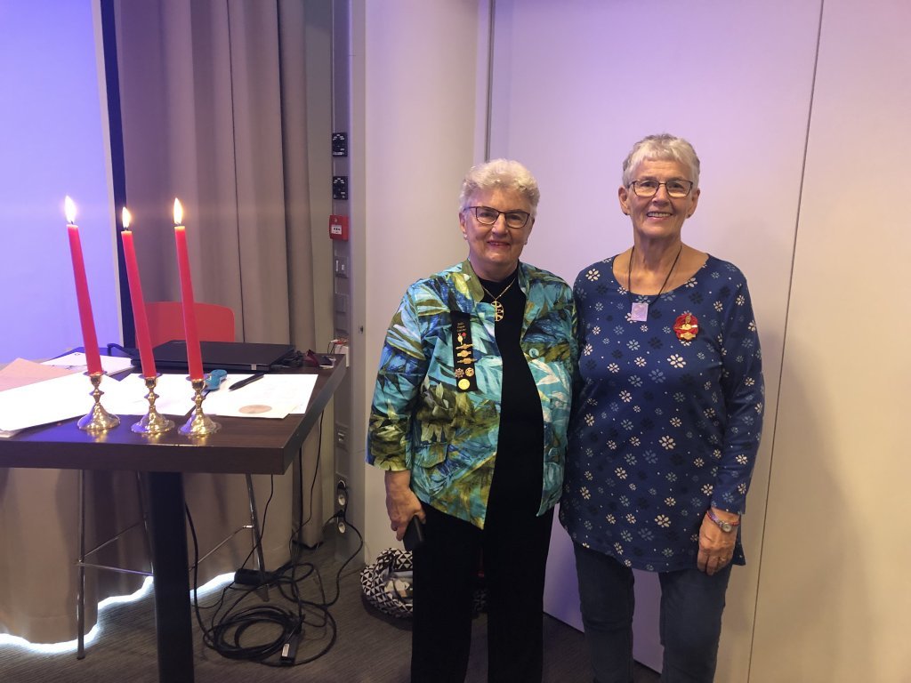 Sigrún Klara Hannesdóttir, Alfadeild og Eygló Björnsdóttir, Betadeild