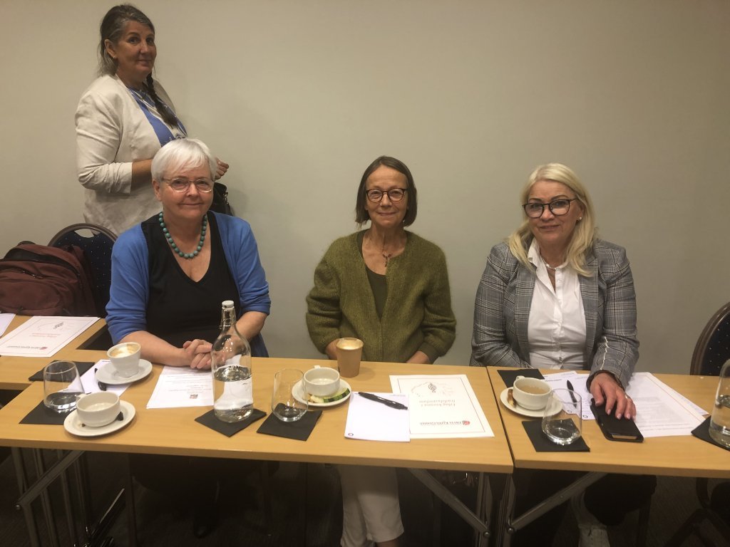 Unnur Óskarsdóttir, Zetadeild, Ingibjörg Elsa Guðmundsdóttir, Alfadeild, Rósa Marta Guðnadóttir, Epsilondeild og Guðríður Egilsdóttir, Epsilondeild
