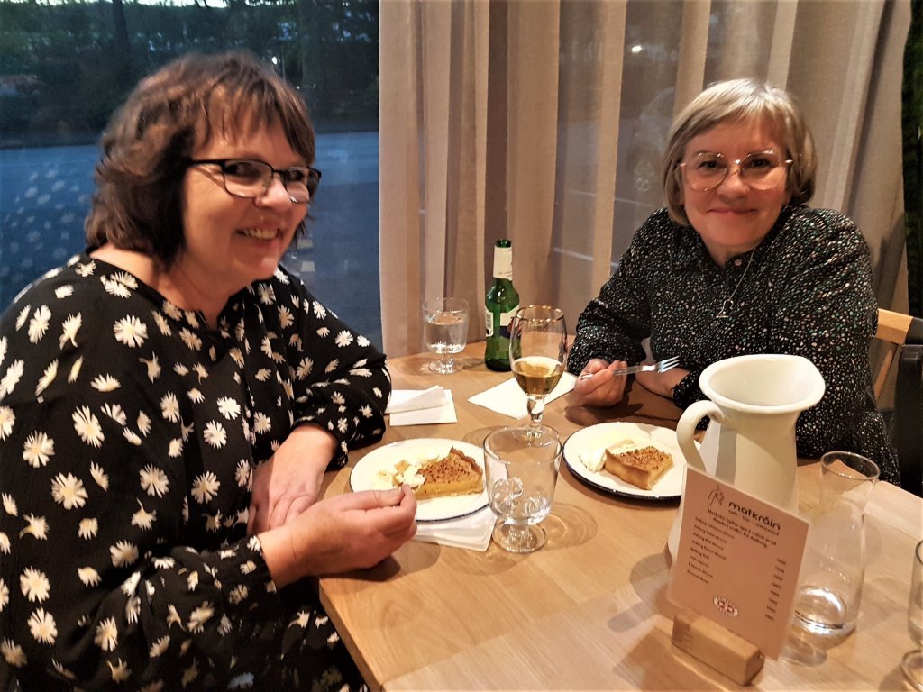 Ásborg og Eydís Katla.