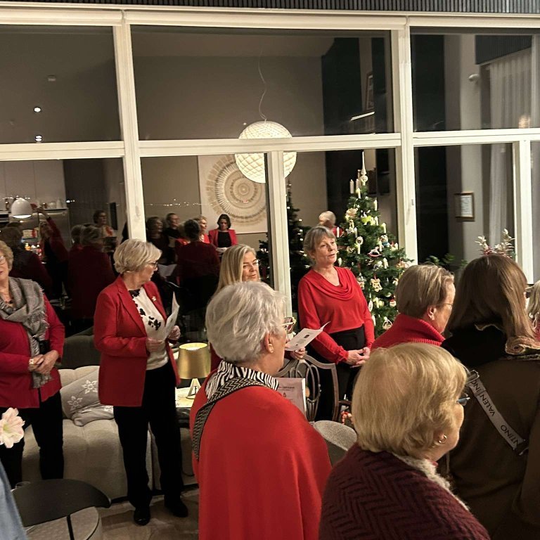 Samsöngur á jólafundi 2024