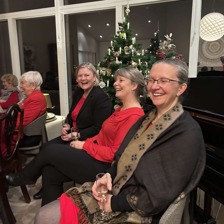 Gammasystur á jólafundi 2024