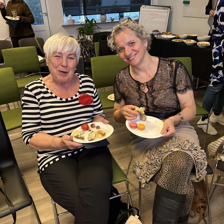 Gammasystur á fyrsta haustfundi á Núvitundarsetrinu í september 2024