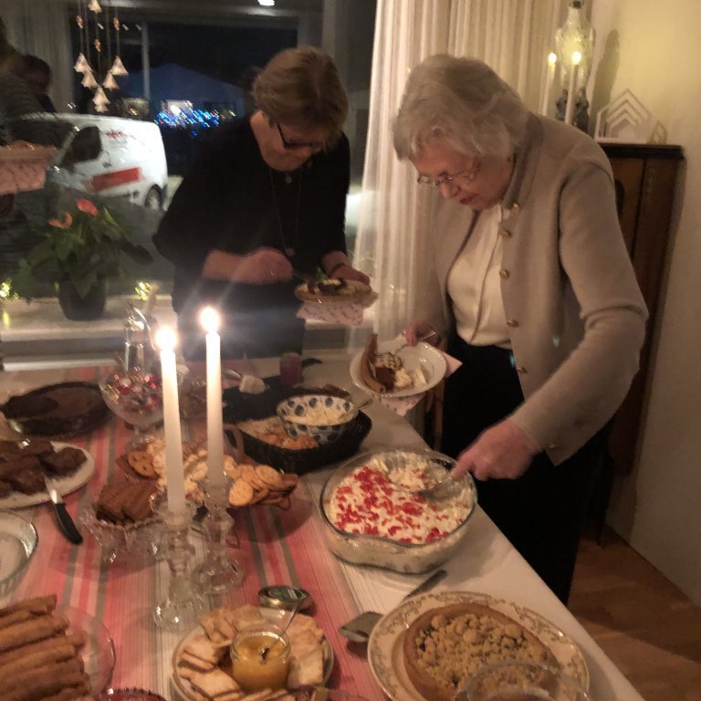 Svana Friðriksdóttir og Kristín Bjarnadóttir