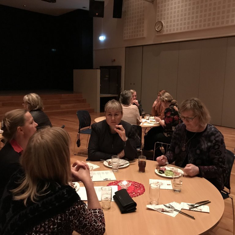 Veglegar veitingar að vanda