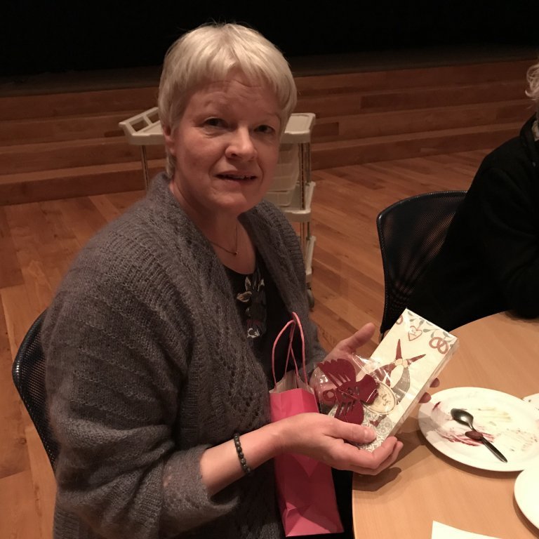 Og Selma í Betadeild fékk möndlugjöfina :-)