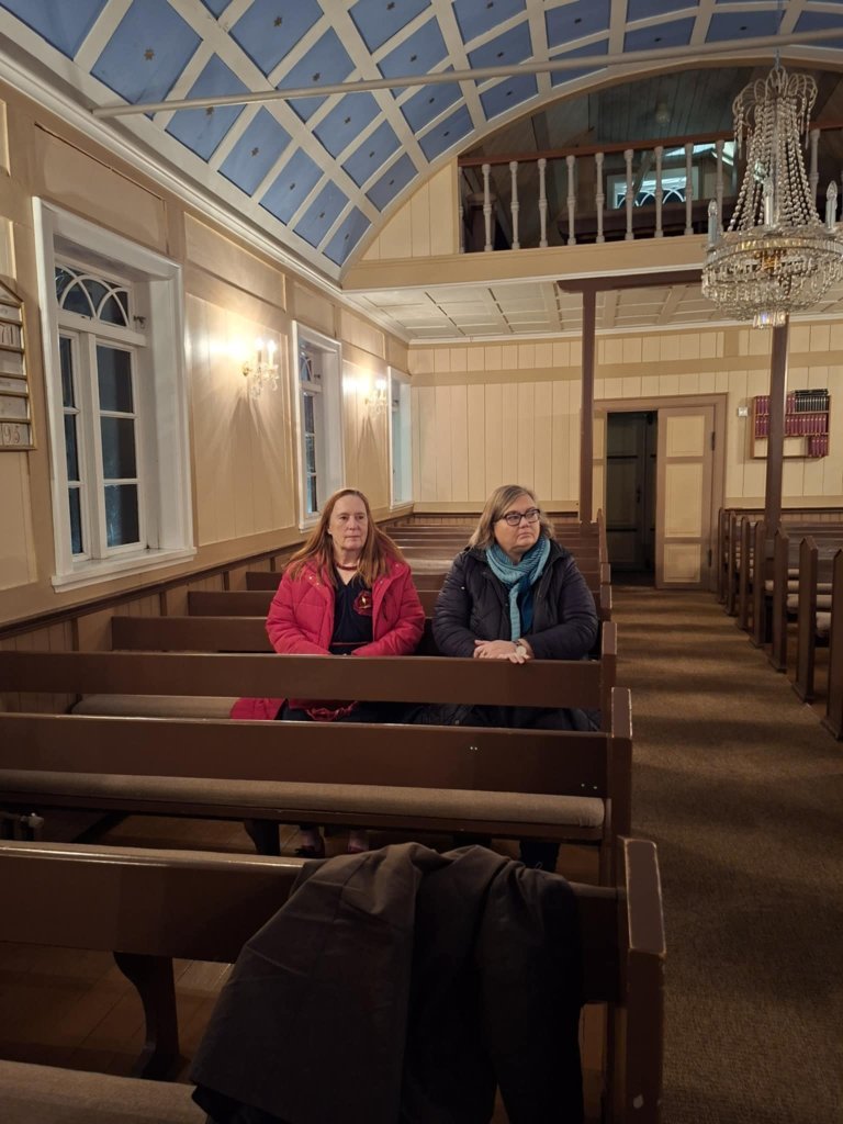 Ingibjörg Þ. og Sigríður Munda.